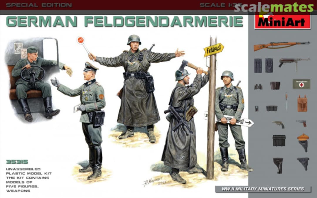 Boxart German Feldgendarmerie 35315 MiniArt