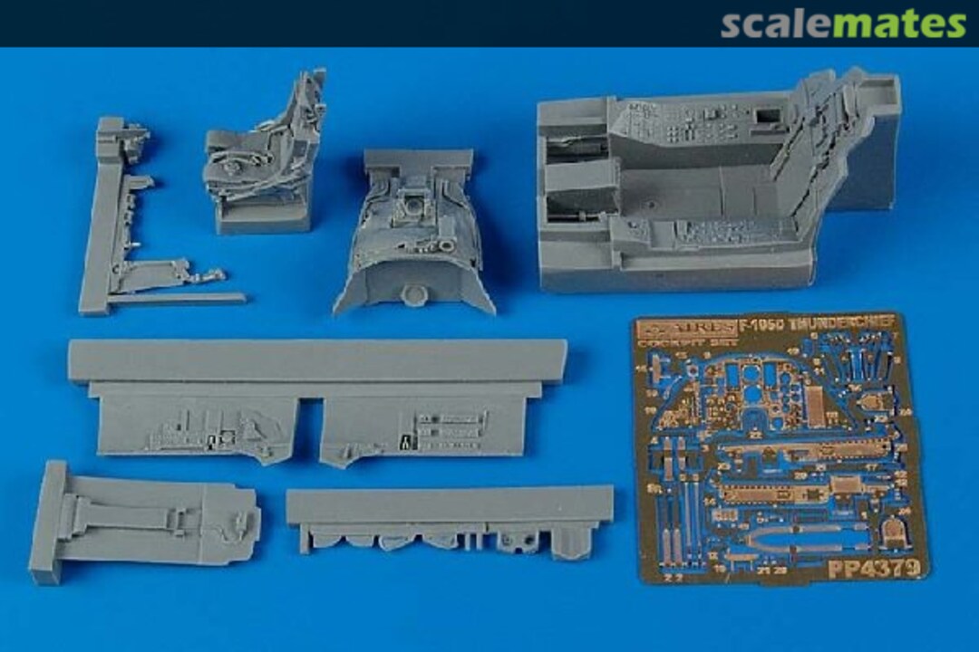 Boxart F-105D Thunderchief - Cockpit Set 4379 Aires