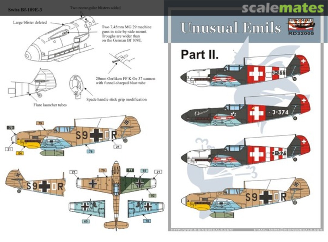 Boxart Unusual Emils Pt.II RD32005 Rising Decals