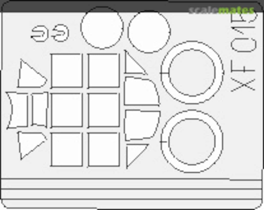 Boxart Bf 109G-6 XF015 Eduard