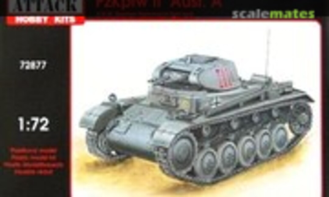 1:72 PzKpfw II Ausf. A (Attack Hobby Kits 72877)