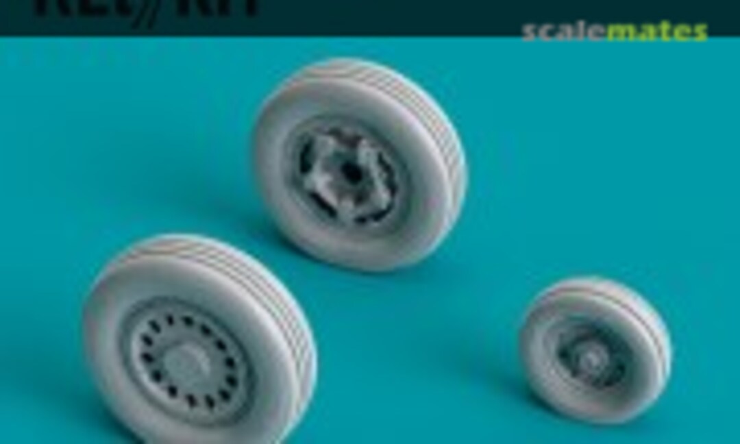1:72 F-15 (C,D) Eagle late (since 2017 - US only) wheels set (weighted) (ResKit RS72-0353) RS72-0353