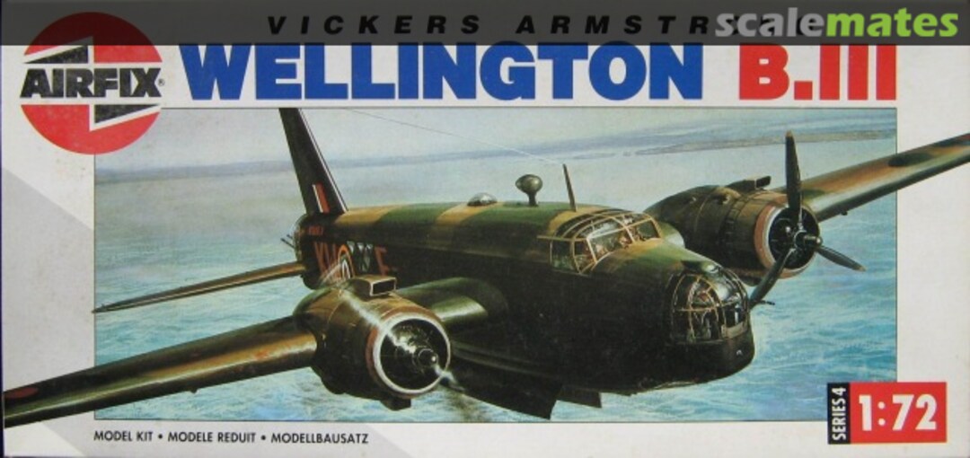 Boxart Vickers Armstrong Wellington B.III 04001 Airfix