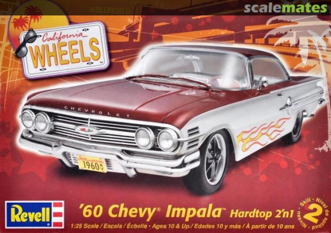 Boxart '60 Chevy Impala Hardtop 2 'n 1 85-4248 Revell