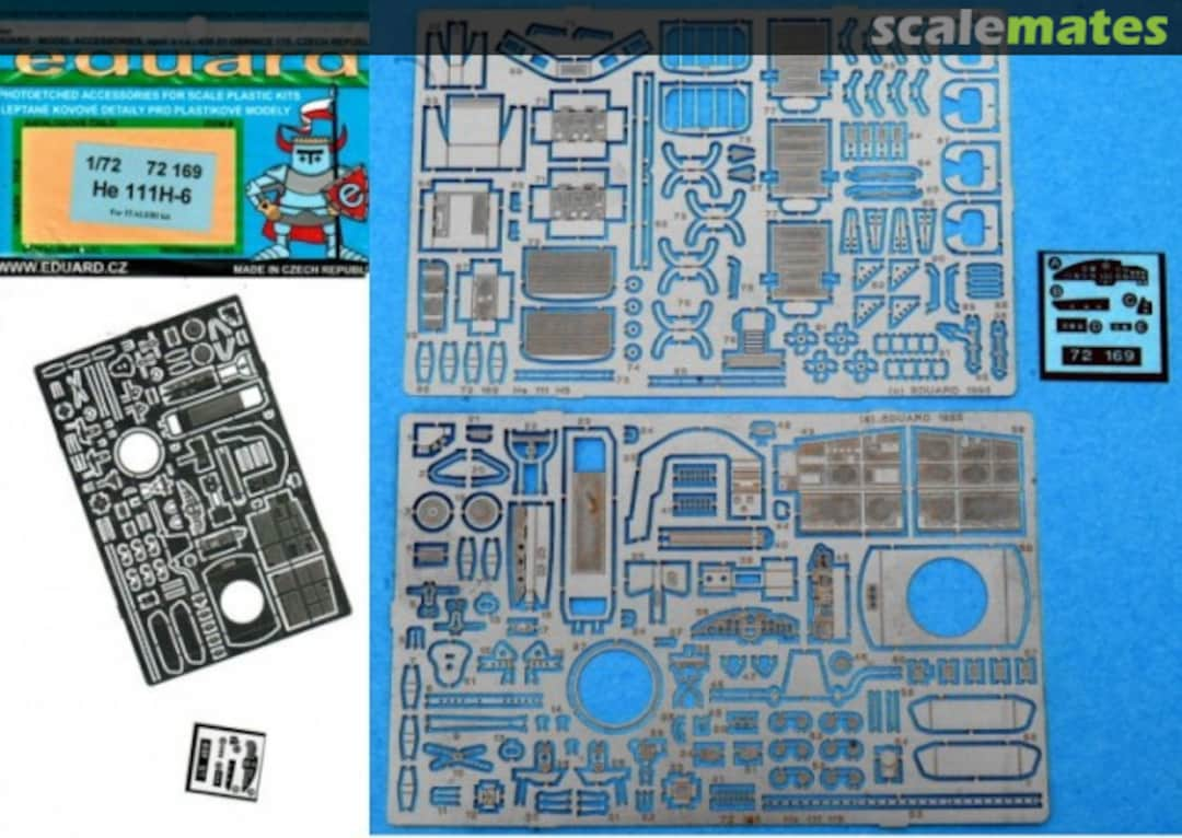 Boxart He 111H-6 72169 Eduard