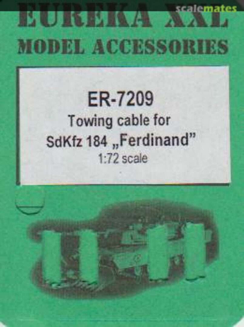 Boxart Towing cable for SdKfz 184 "Ferdinand" ER-7209 Eureka XXL