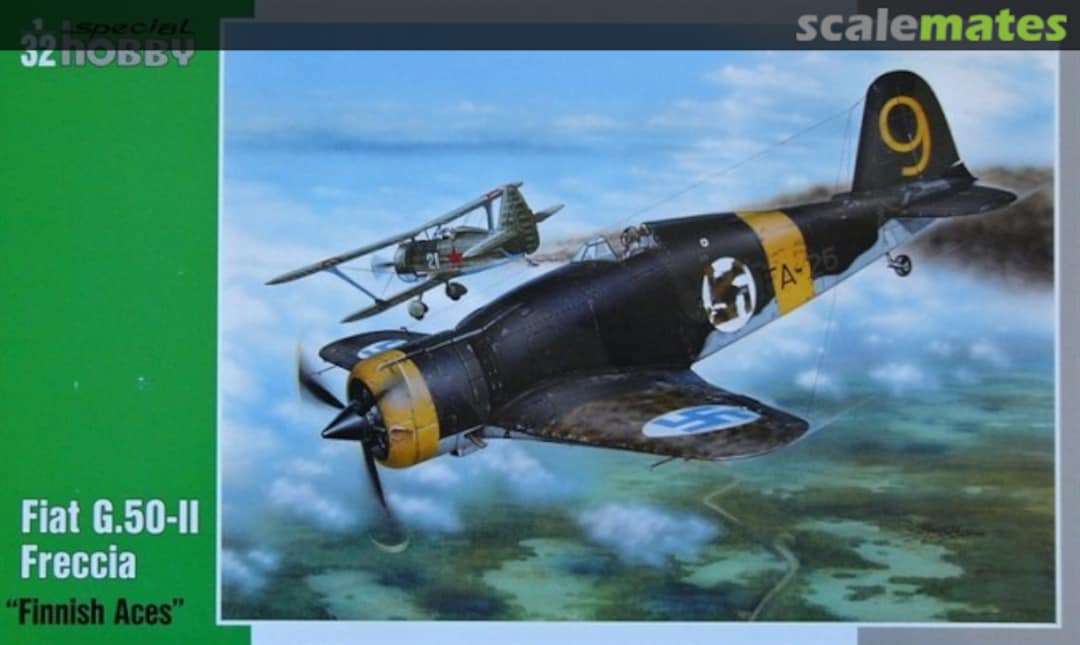 Boxart Fiat G.50-II Freccia SH32044 Special Hobby