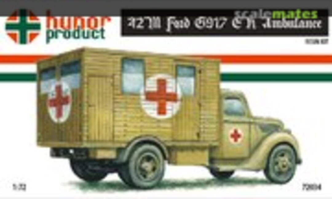 1:72 42M Ford G917 Ambulance (Hunor Product 72034)