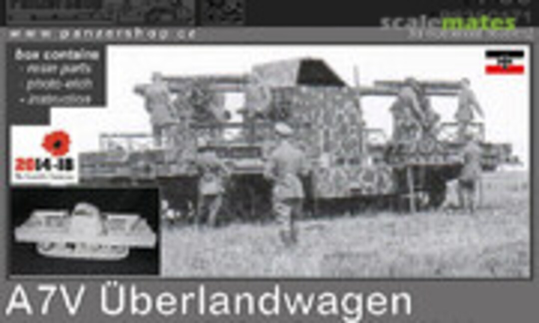 1:35 Überlandwagen A7V (PanzerShop PS35C171)