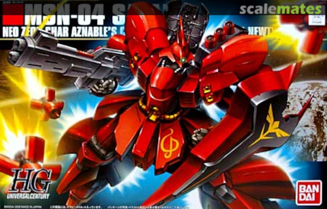 Boxart MSN-04 Sazabi 0154499 Bandai