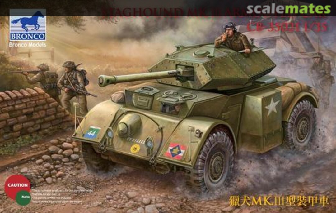 Boxart Staghound Mk.III CB35021 Bronco