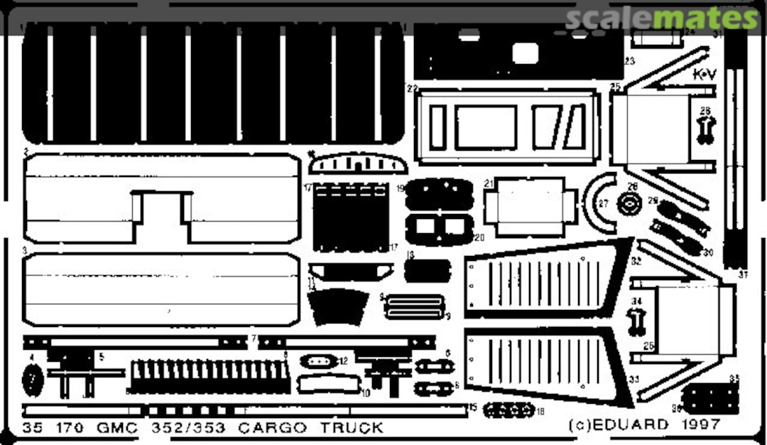 Boxart GMC 353 35170 Eduard