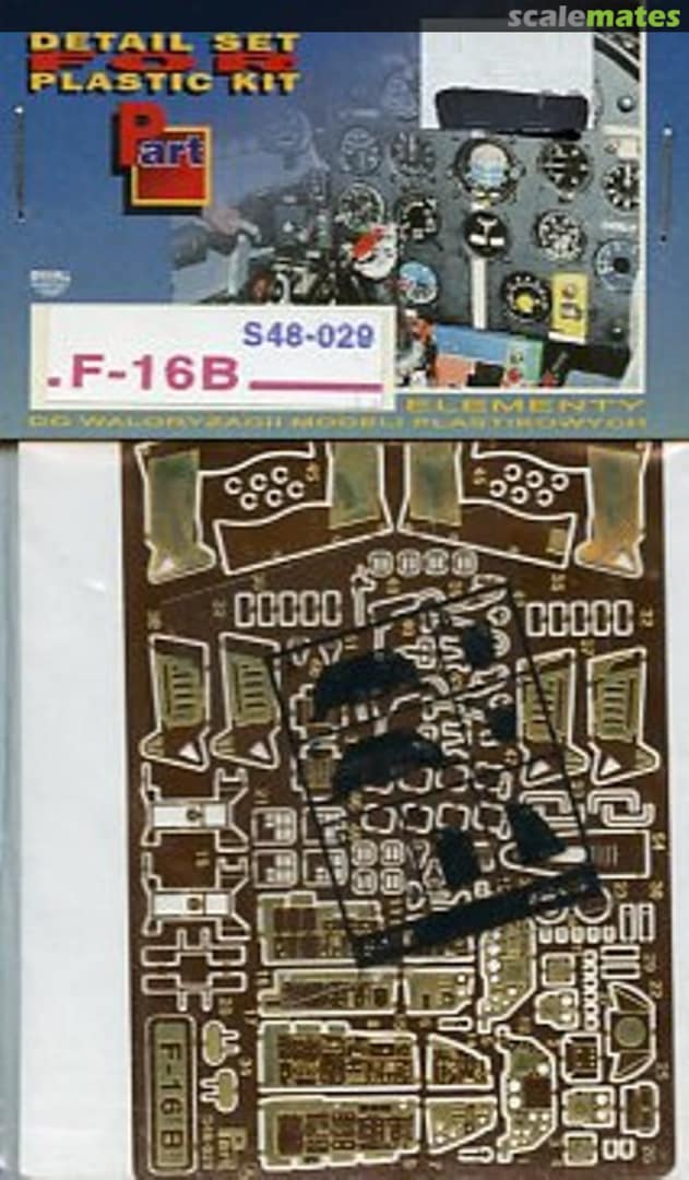 Boxart F-16 B S48-029 Jadar-Model