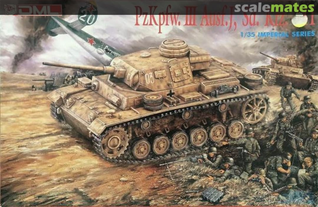 Boxart PzKpfw. III Ausf. J, Sd. Kfz. 141 9011 DML