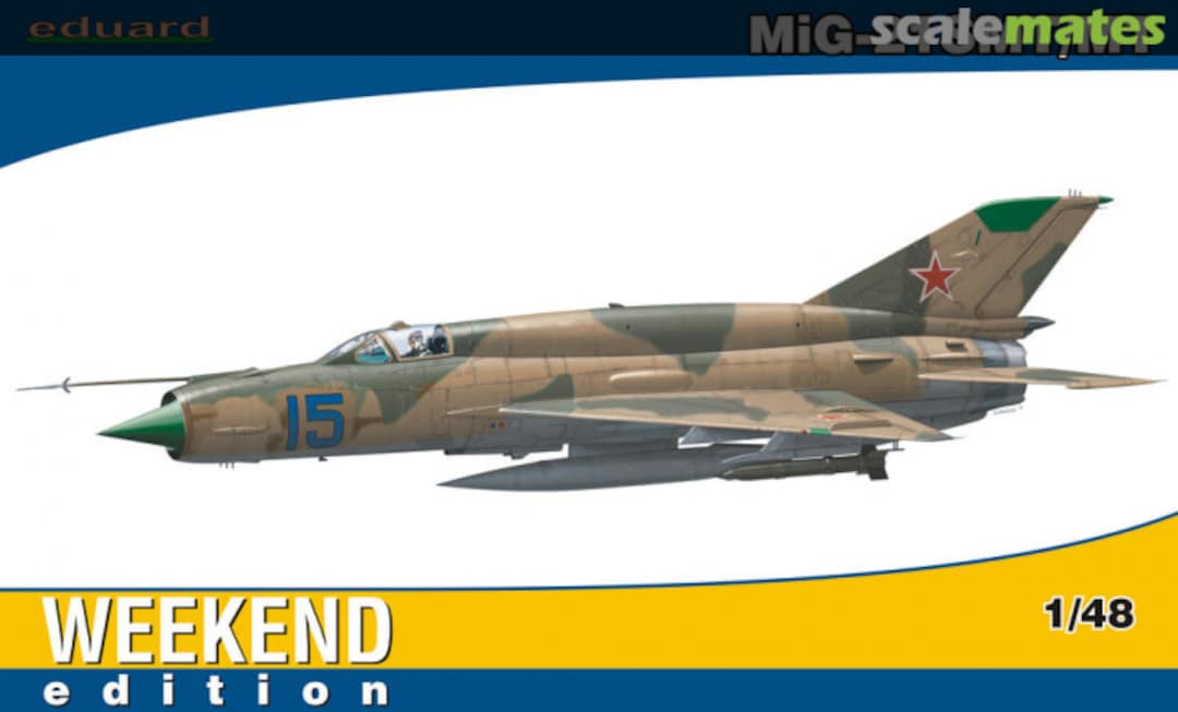 Boxart MiG-21SMT/MT 84129 Eduard