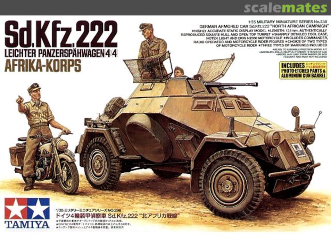 Boxart Leichter Panzerspähwagen 4x4 35286 Tamiya