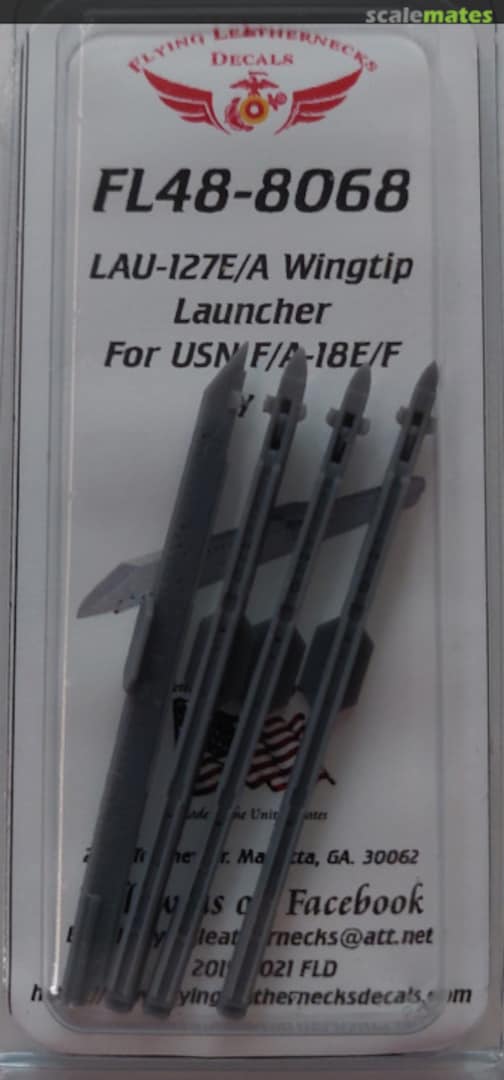 Boxart LAU-127E/A Wingtip Launcher FL48-8068 Flying Leathernecks