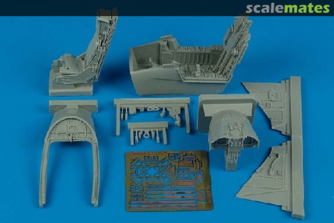 Boxart AV-8B Harrier II night attack cockpit set 2121 Aires