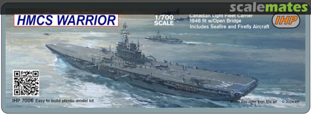 Boxart HMCS Warrior IHP 7006 Imperial Hobby Productions