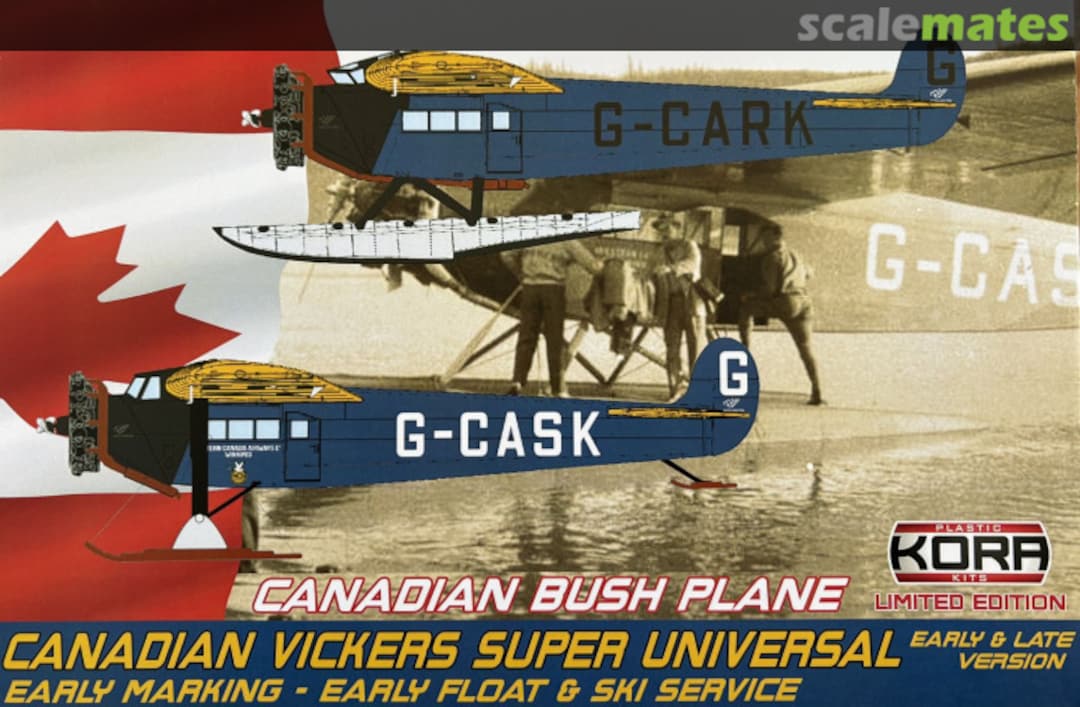 Boxart Canadian Vickers Super Universal KPK72206 Kora Models