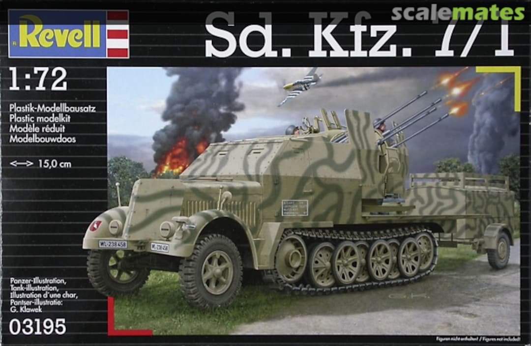 Boxart Sd.Kfz. 7/1 03195 Revell