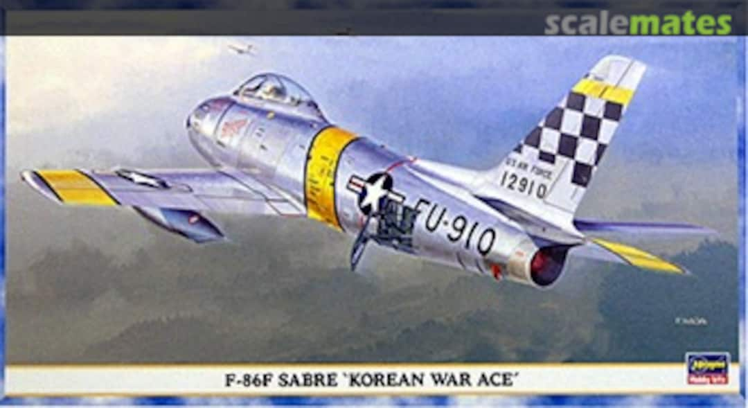 Boxart F-86F Sabre 'Korean War Ace' 09483 Hasegawa