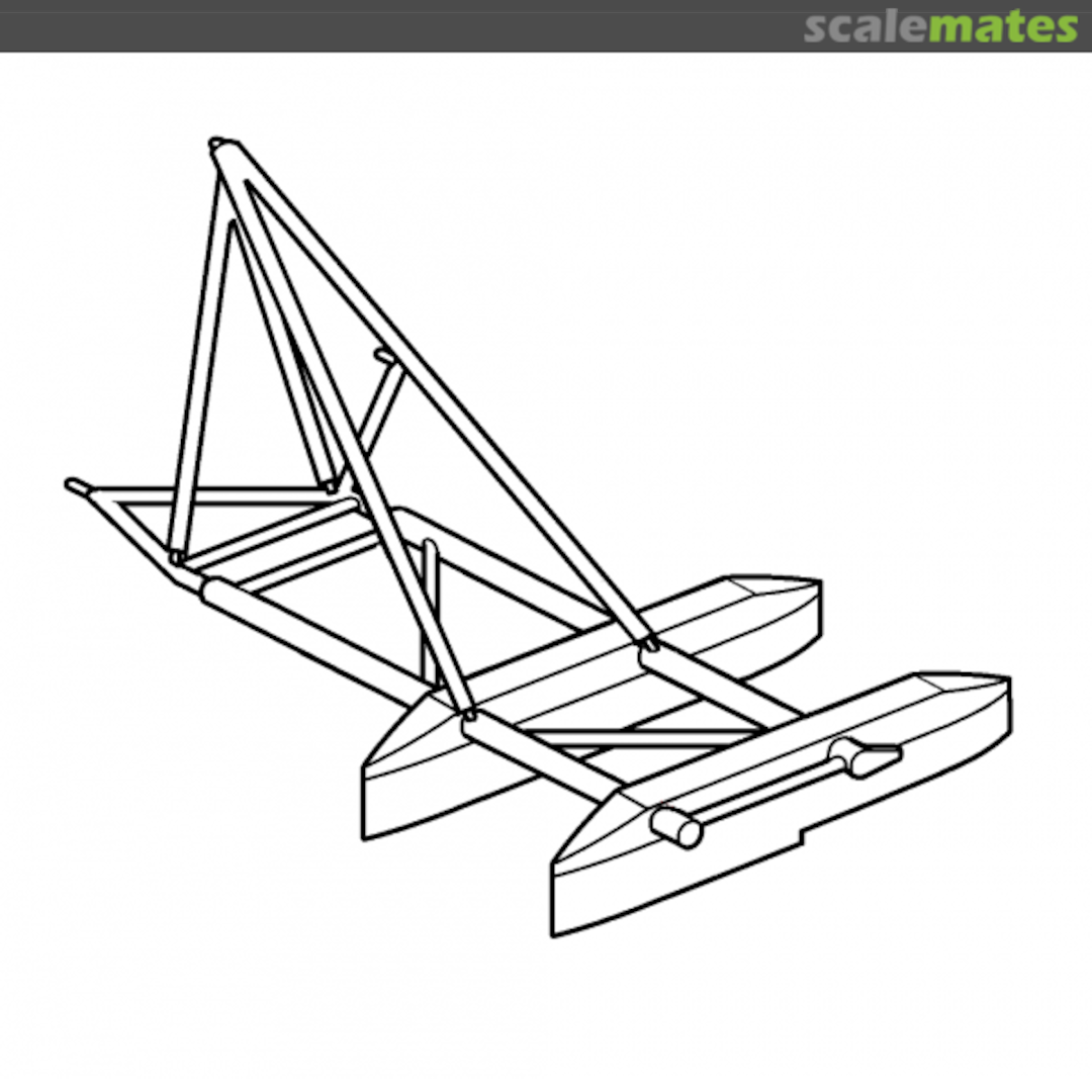 Boxart Mi-8/17 "Hip" - Framework Construction of Weapons Racks (Kazan Plant) TC72096 HELI Resin Kits