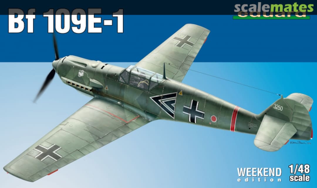 Boxart Bf 109E-1 84158 Eduard