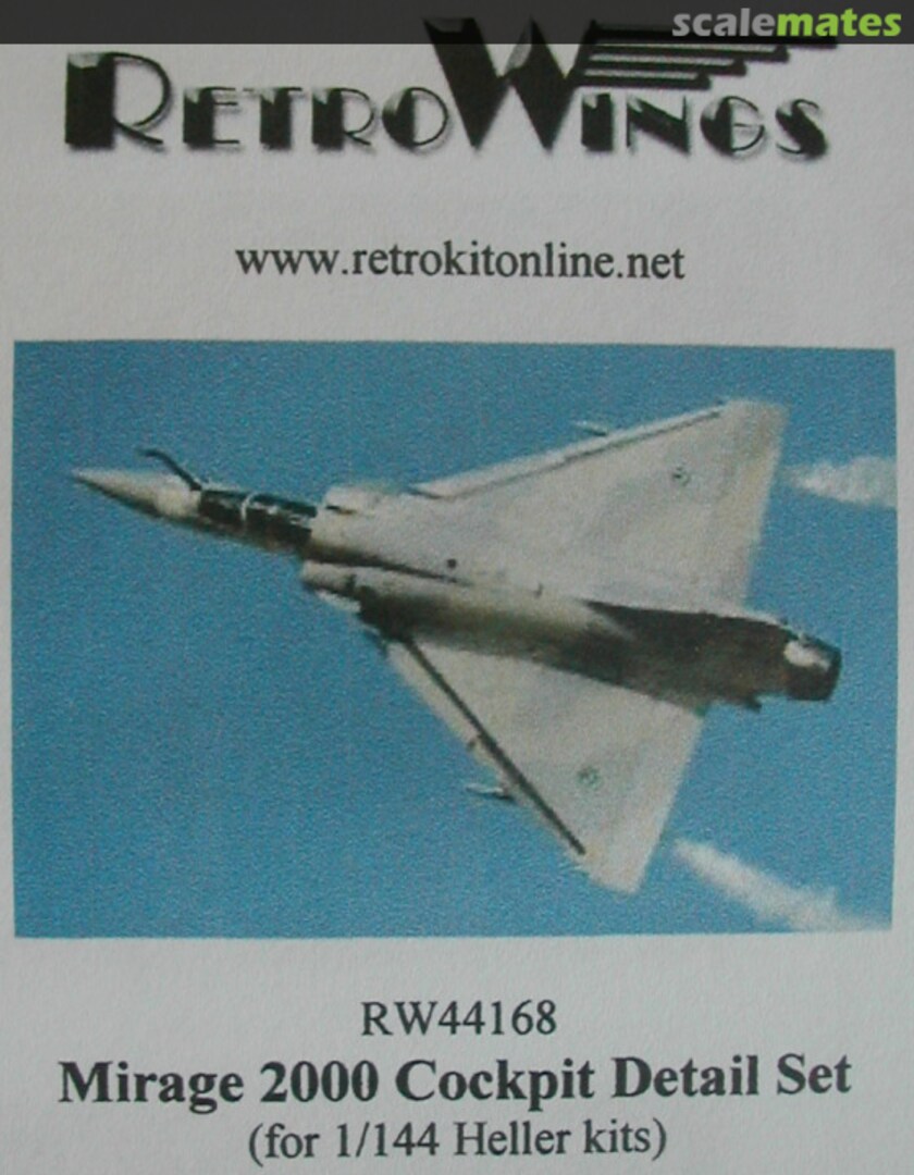 Boxart Mirage 2000 Cockpit RW44168 RetroWings