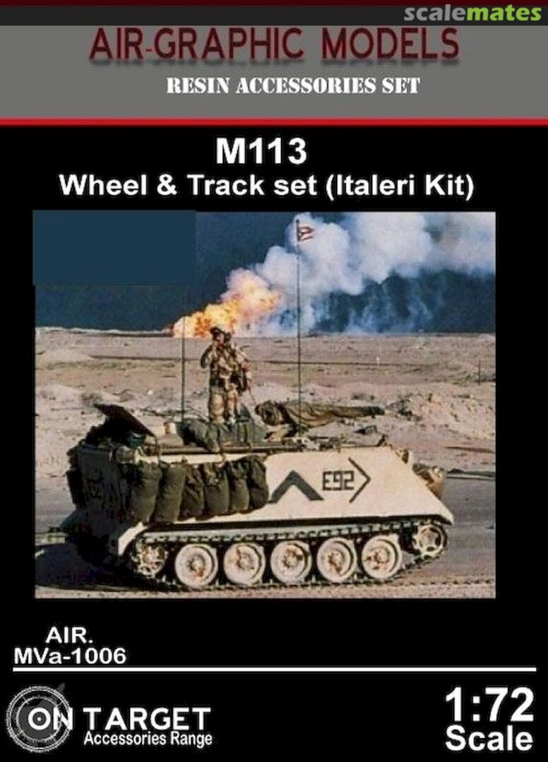 Boxart M113 Wheel and Track set MVa-1006 Air-Graphic Models