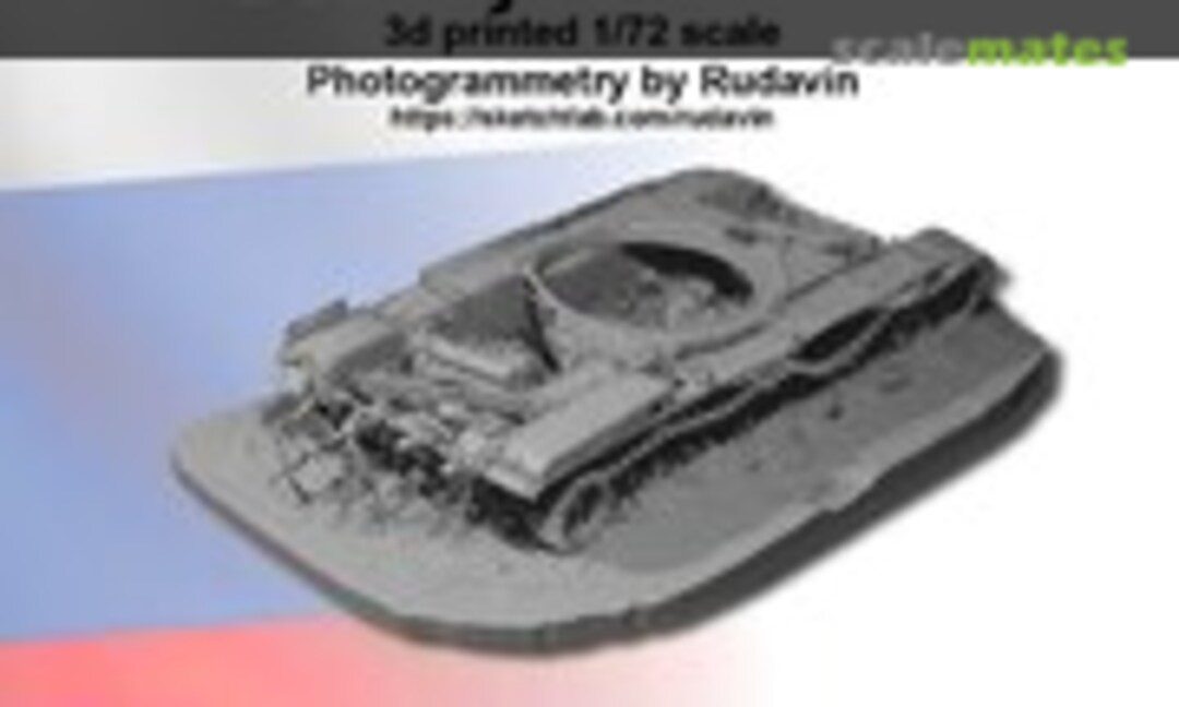 1:72 Destroyed T-72B 2 (FC Model Trend 72500)