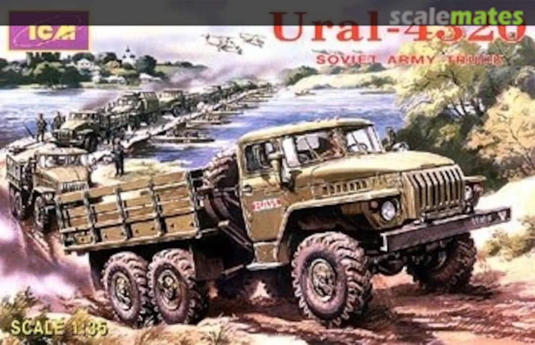 Boxart URAL-4320 35371 ICM