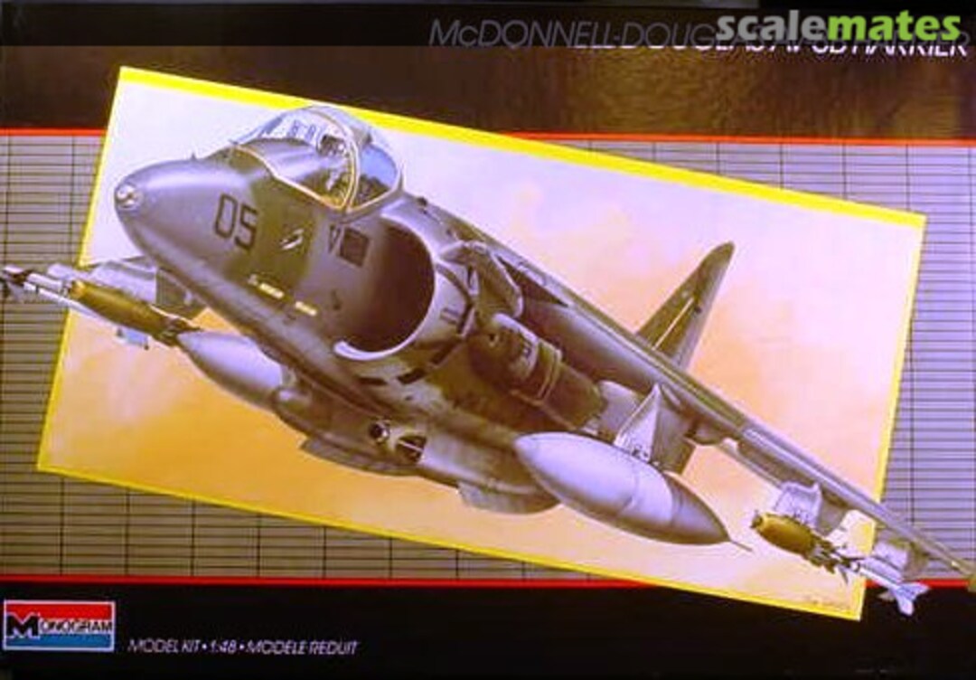 Boxart AV-8B Harrier 5448 Monogram