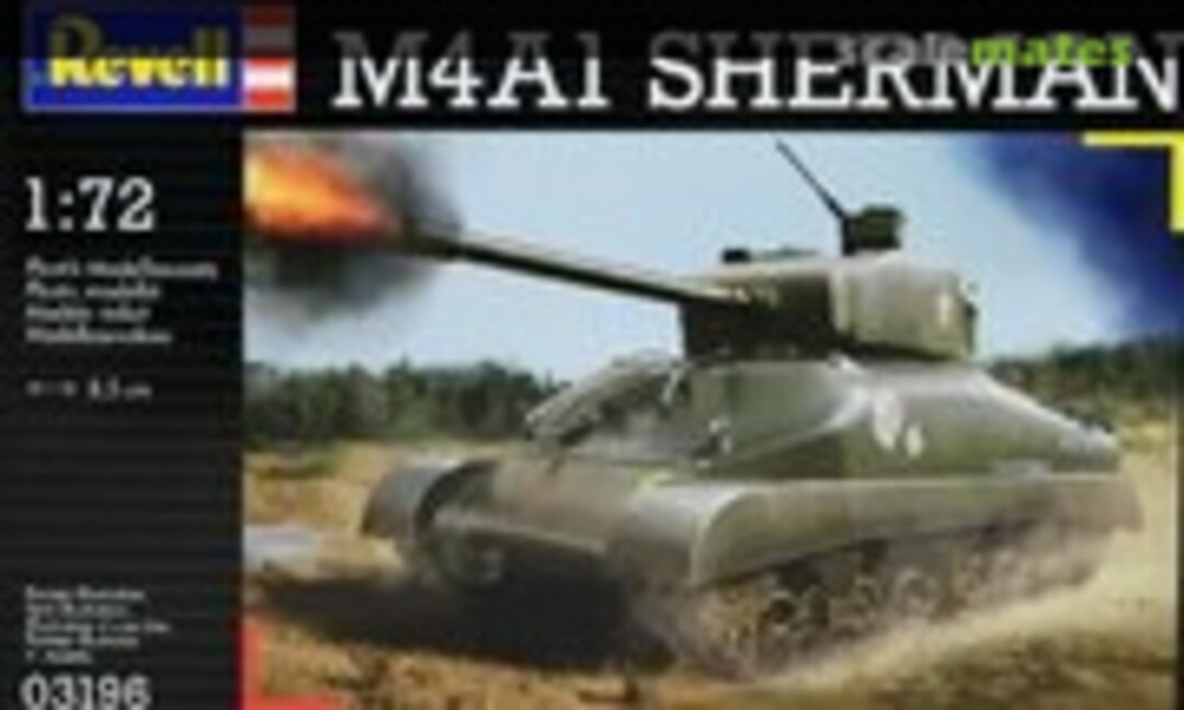 1:72 M4A1 Sherman (Revell 03196)