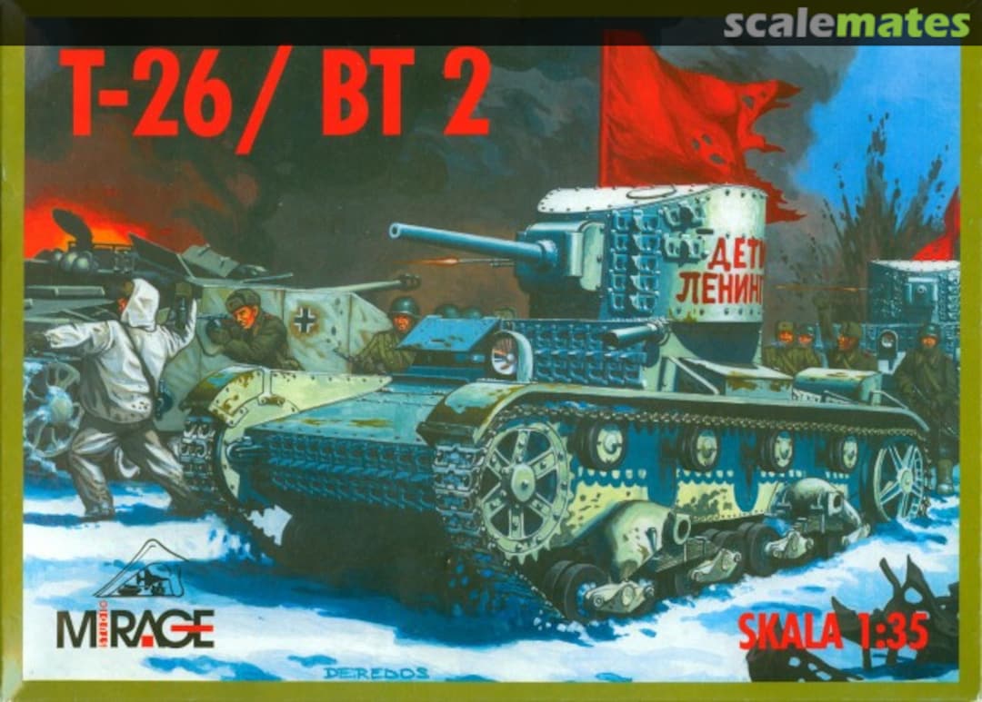 Boxart T-26 BT2 35003 Mirage Hobby