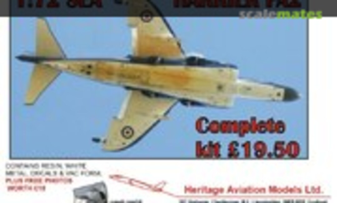 1:72 Sea Harrier FA.2 (Heritage Aviation Models 72012)