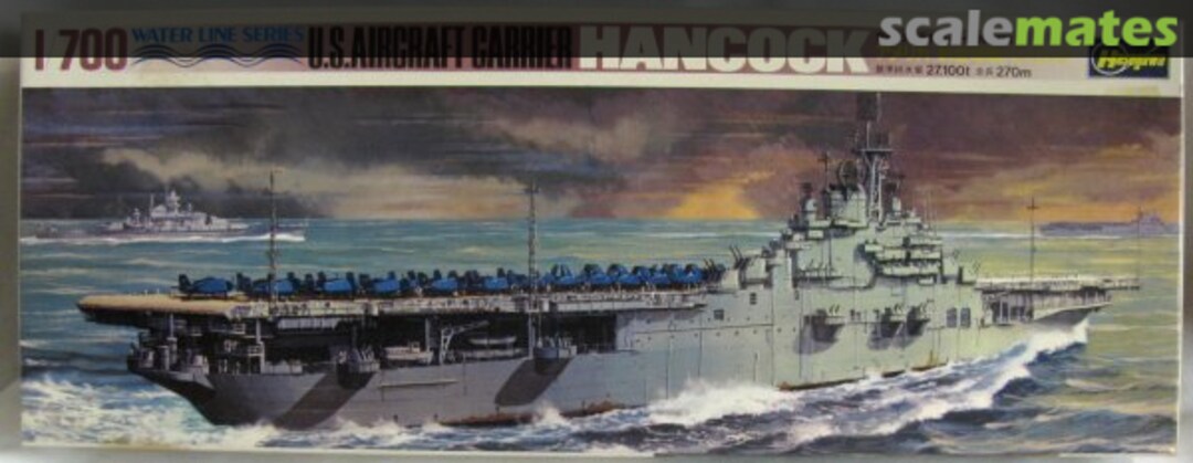 Boxart USS Hancock CV-19 WL.A113 Hasegawa