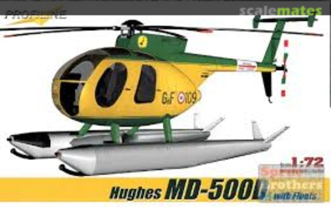 Boxart Hughes MD-500D Helicopter with Floats PRO7013 CMK