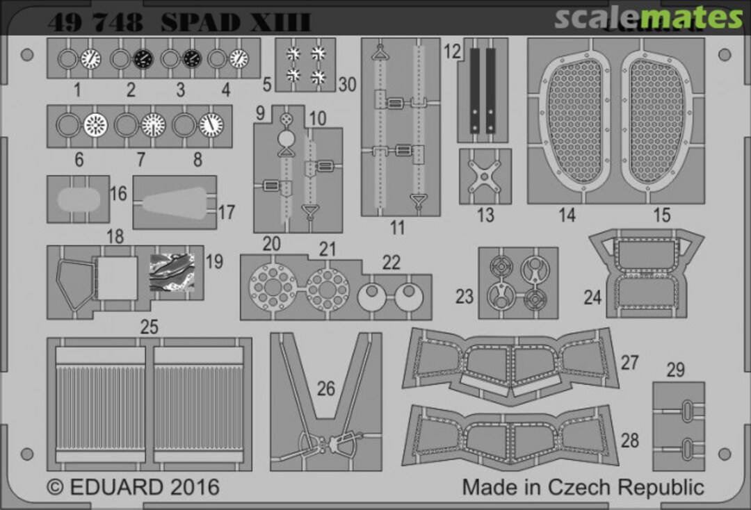 Boxart SPAD XIII REVELL 49748 Eduard