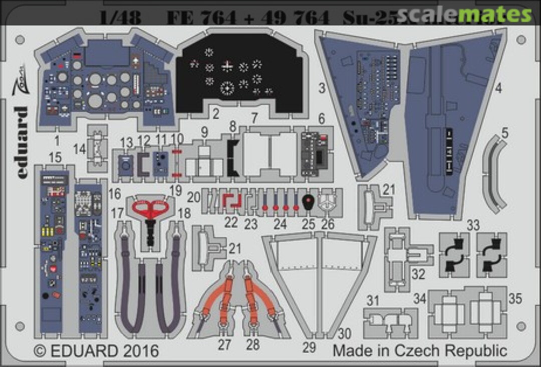 Boxart Su-25K interior FE764 Eduard