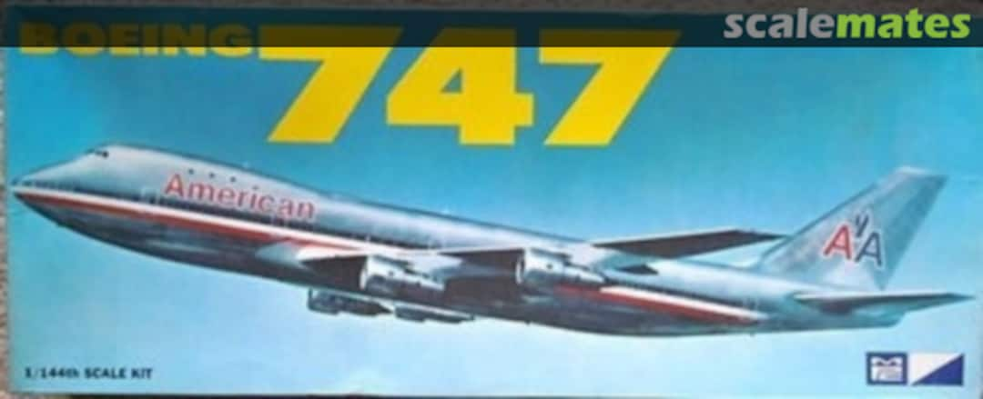 Boxart Boeing 747 2-3300 MPC