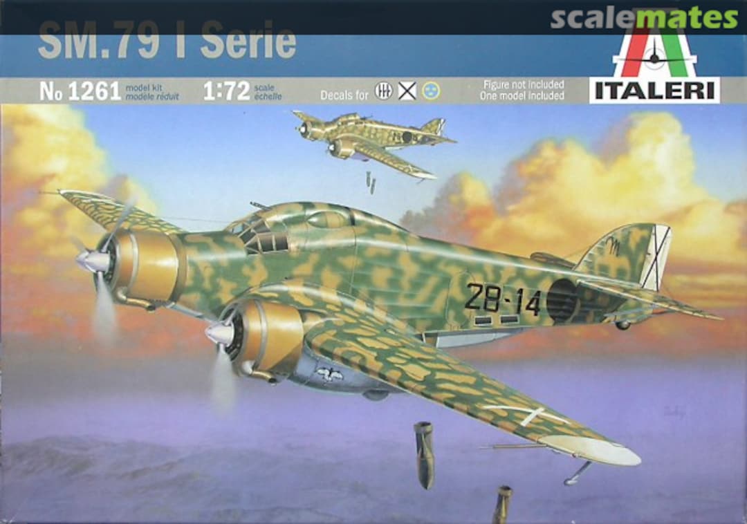 Boxart SM.79 I Serie 1261 Italeri