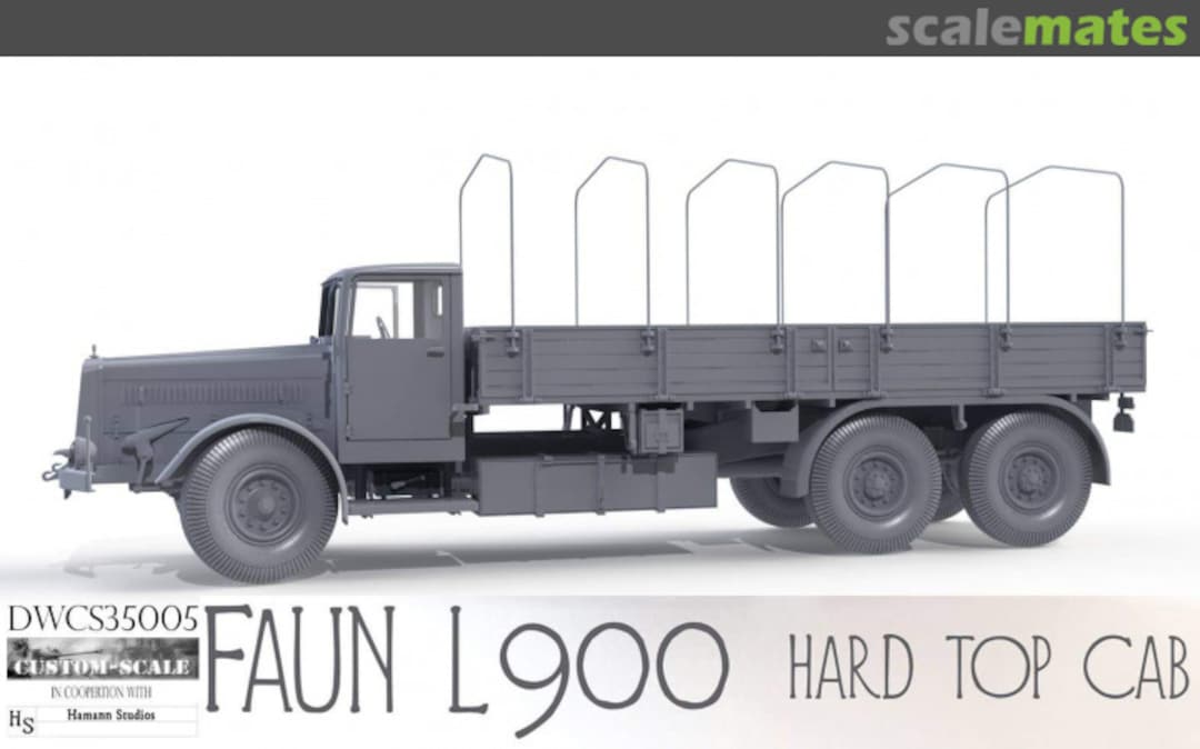 Boxart Hardtop Cabin for Faun L900 DWCS35005 Custom-Scale