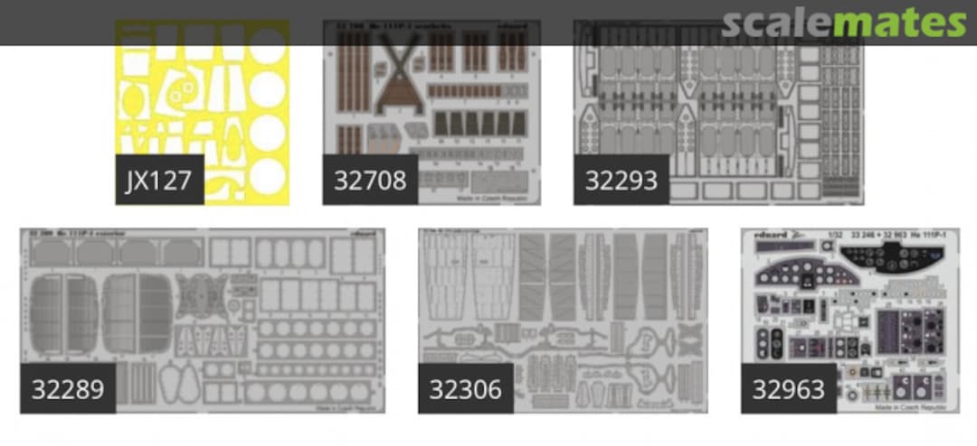 Contents He 111P REVELL BIG33114 Eduard