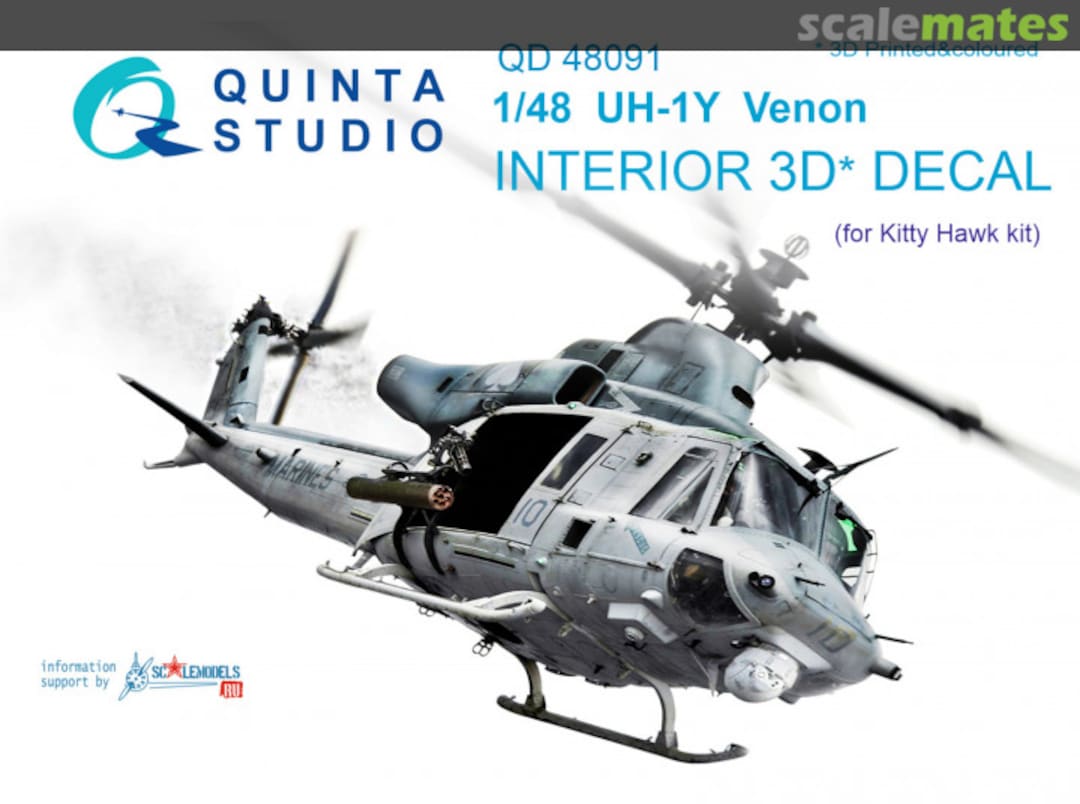 Boxart UH-1Y Venom QD48091 Quinta Studio