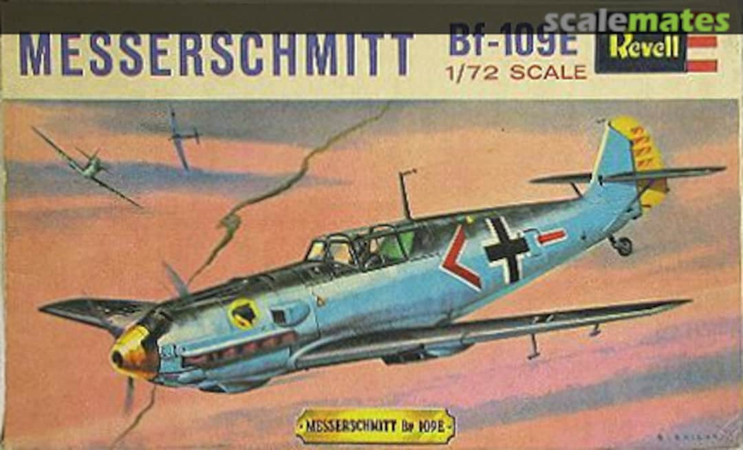 Boxart Messerschmitt Bf-109E H-612 Revell