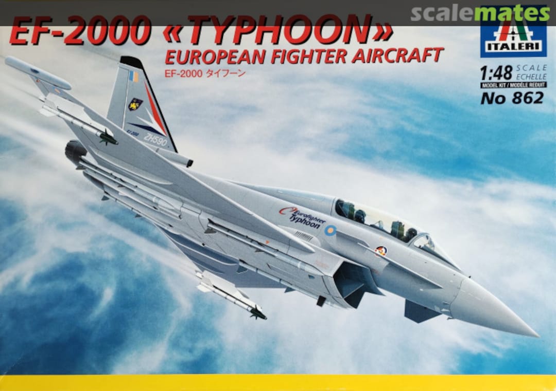 Boxart EF-2000 Typhoon 862 Italeri