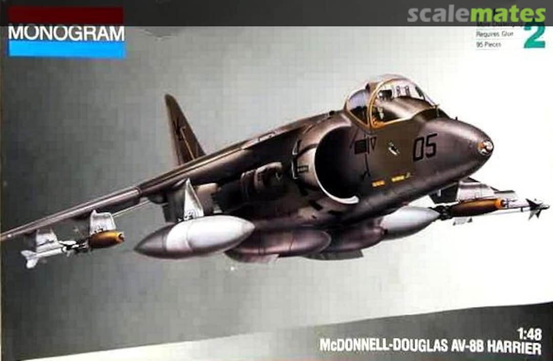 Boxart AV-8B Harrier 5448 Monogram