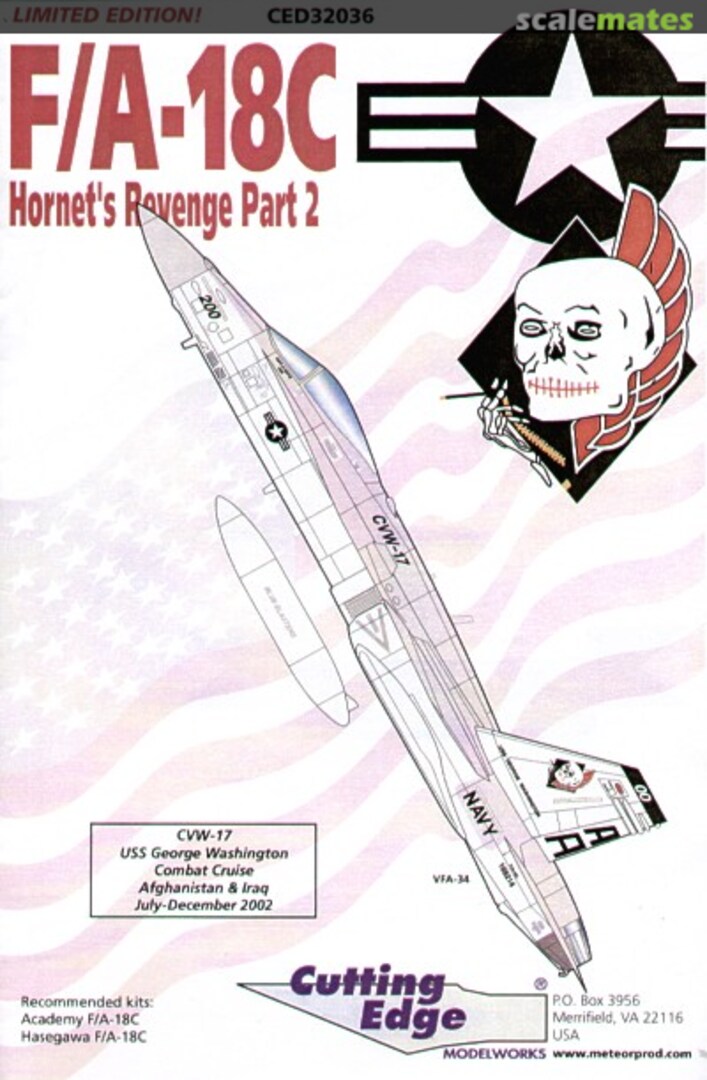 Boxart Hornet's Revenge Part 2 CED32036 Cutting Edge Modelworks