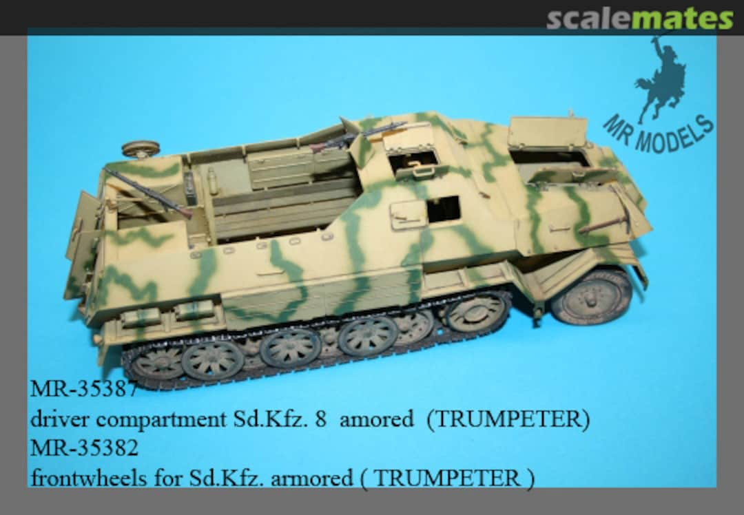 Boxart Update Fahrerraum Sd.Kfz.8 armored MR-35387 MR Modellbau